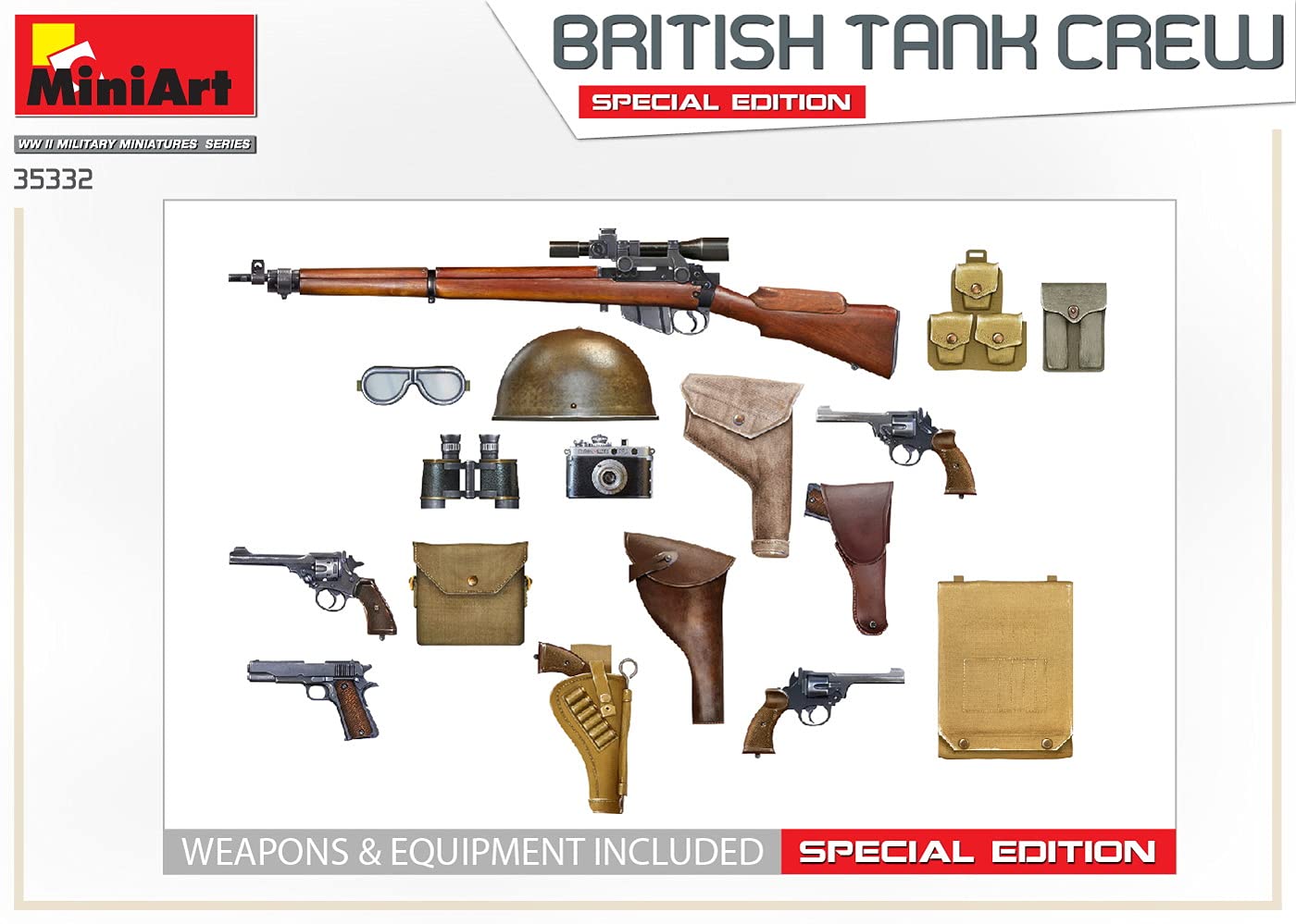 ミリタリー WWII British Tank Crewman 1/6 Berliner Zinnfiguren | British Tank Crew - Africa 1941